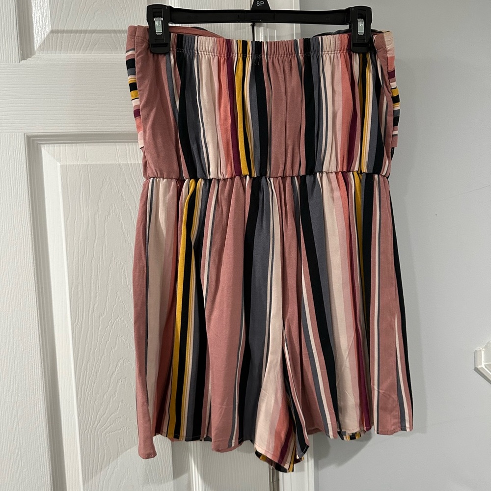 Max and Ash Tie front romper (reference photo attached for style)